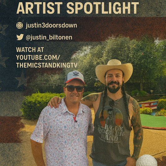 🛩️ Behind the Mic Stand: Artist Feature – Justin Biltonen